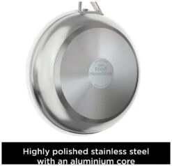 Ninja Zerostick Stainless Steel 5 Piece Non Stick Pan Set -Home Products Store 1120240 R Z003A
