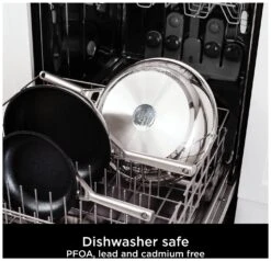 Ninja Zerostick Stainless Steel 5 Piece Non Stick Pan Set -Home Products Store 1120240 R Z006A