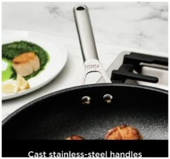 Ninja Zerostick Stainless Steel 5 Piece Non Stick Pan Set -Home Products Store 1120240 R Z009A