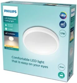 Philips Doris Bathroom Luminaire Flush To Ceiling Light -Home Products Store 1122585 R Z006A