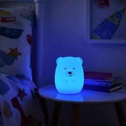 Glow Kids Bear Silicone Night Table Light - Multicoloured -Home Products Store 1151422 R Z004C