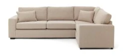 Habitat Eton Fabric Left Hand Corner Sofa - Biege -Home Products Store 1151484 R Z003A