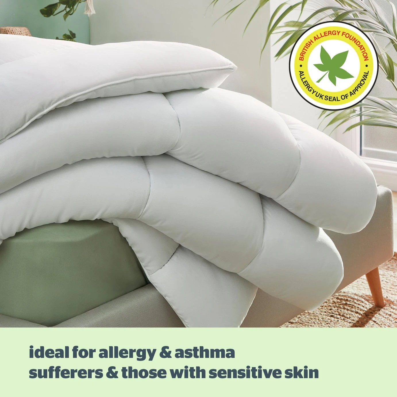 Silentnight Anti Allergy 4.5Tog Duvet - Double 5 Silentnight Anti Allergy 4.5Tog Duvet - Double - Image 5