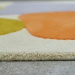 Habitat Geometric Cut Pile Rug - 120X170cm - Multicoloured -Home Products Store 1179985 R Z002C