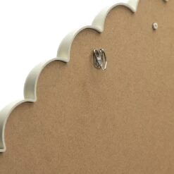 Habitat Beaded Round Wall Mirror - White - 50x50cm 9 Habitat Beaded Round Wall Mirror - White - 50x50cm -Home Products Store 1182941 R Z004A