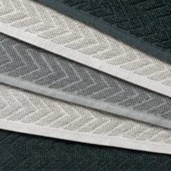 Habitat Zig Zag Terry Pack Of 5 Tea Towels -Home Products Store 1185182 R Z003A