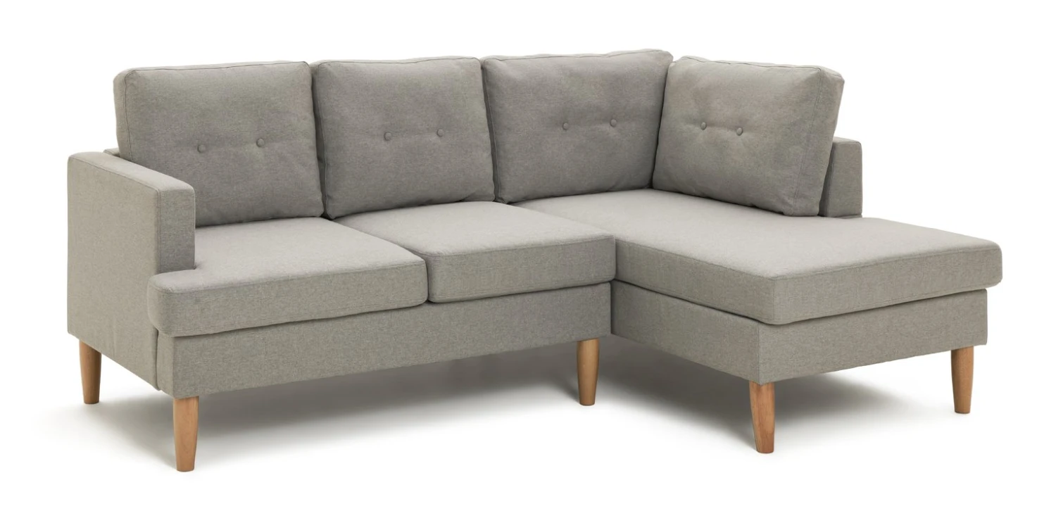 Habitat Joshua Self Assembly Right Hand Corner Sofa – Grey 1 Habitat Joshua Self Assembly Right Hand Corner Sofa – Grey