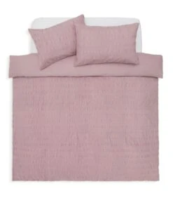 Habitat Seersucker Wide Stripe Lilac Bedding Set - Double 7 Habitat Seersucker Wide Stripe Lilac Bedding Set - Double -Home Products Store 1233371 R Z002A