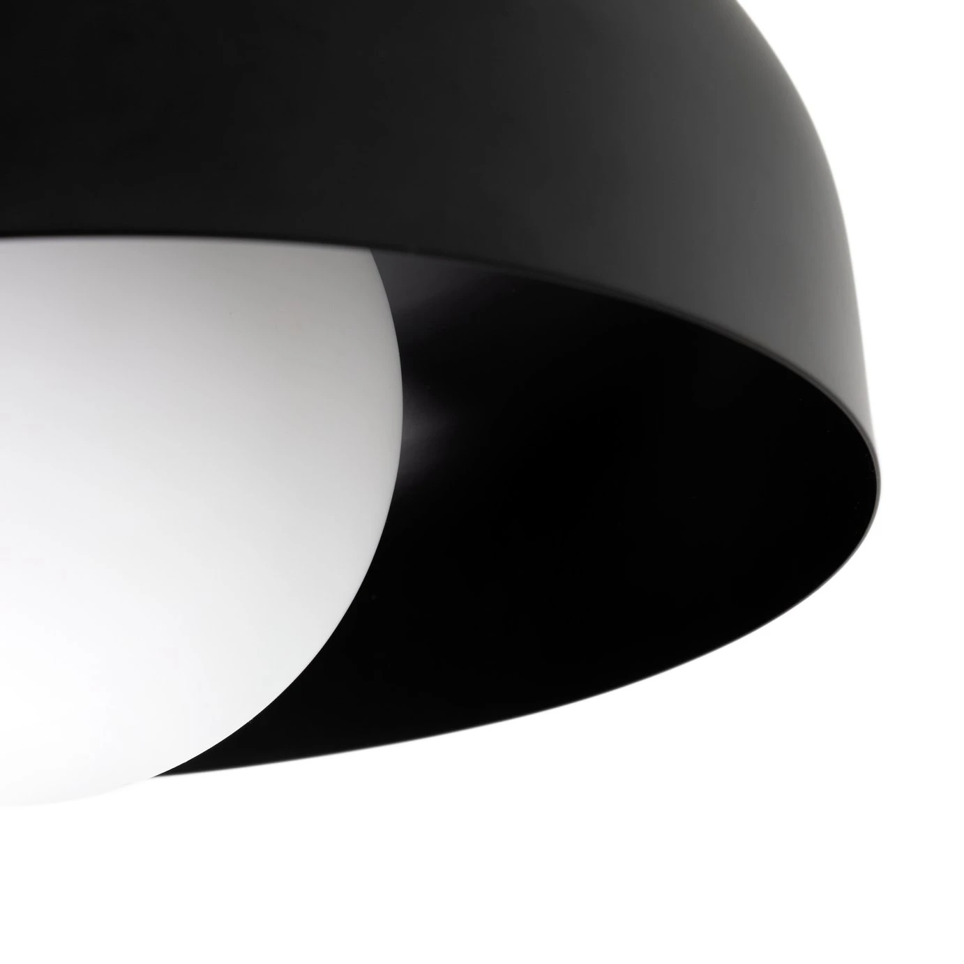 Habitat Modern Globe Metal Bathroom Ceiling Light - Black 5 Habitat Modern Globe Metal Bathroom Ceiling Light - Black - Image 5