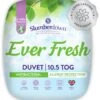 Slumberdown Ever Fresh 10.5 Tog Duvet - Single