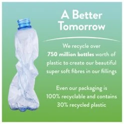 Slumberdown Ever Fresh 10.5 Tog Duvet - Single -Home Products Store 1256767 R Z011A