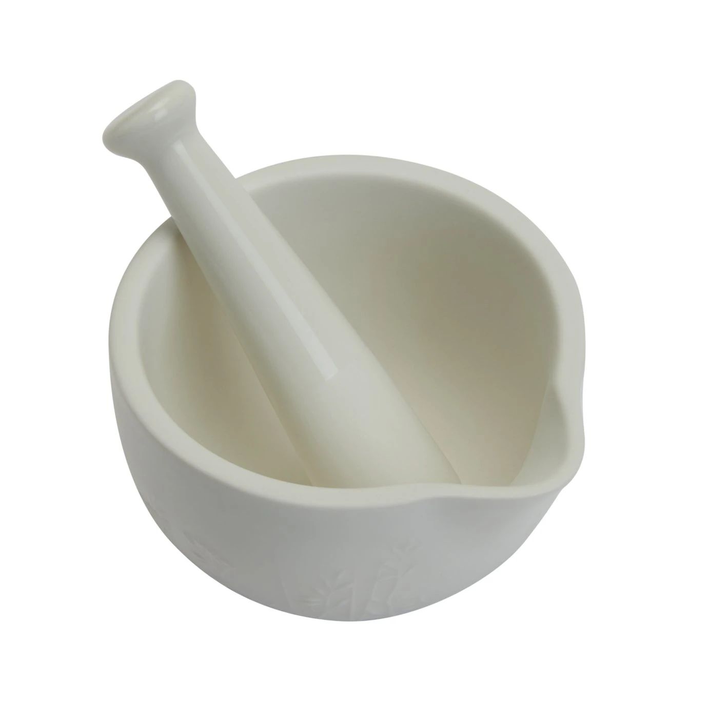 Habitat Herbalist Pestle And Mortar - White 3 Habitat Herbalist Pestle And Mortar - White - Image 3