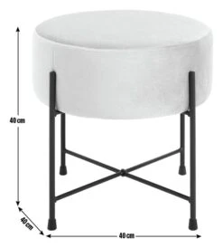 Habitat Jax Metal Footstool - Mint Green 5 Habitat Jax Metal Footstool - Mint Green -Home Products Store 1259056 R E001