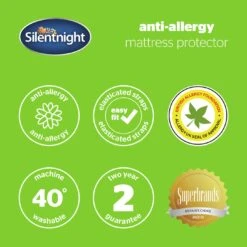 Silentnight Anti-Allergy Mattress Protector - Single 16 Silentnight Anti-Allergy Mattress Protector - Single -Home Products Store 1275061 R Z008A