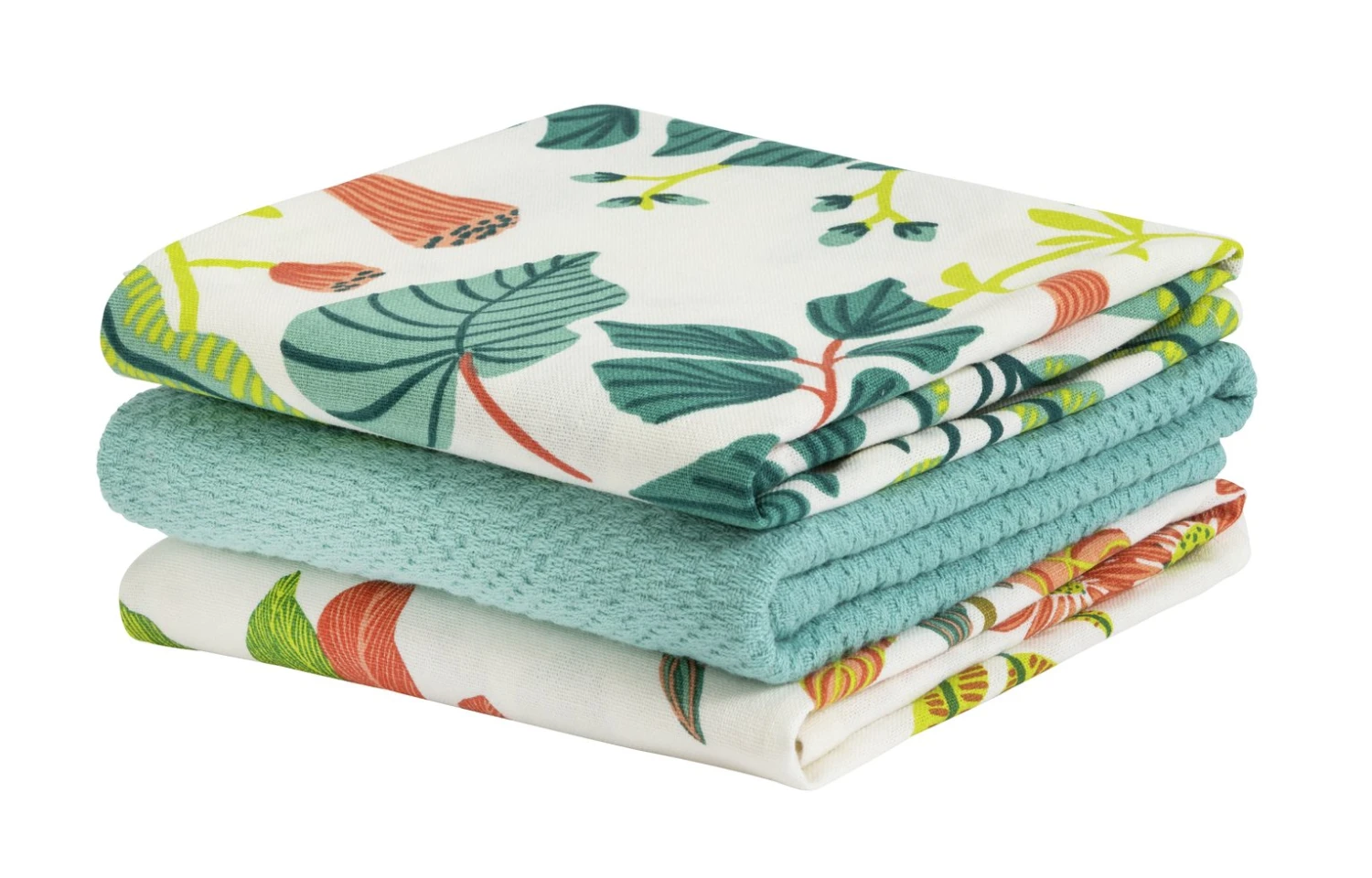 Kew Set Of 3 Botanical Tea Towels 1 Kew Set Of 3 Botanical Tea Towels