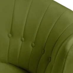 Habitat Alexis Velvet Cocktail Chair - Olive 16 Habitat Alexis Velvet Cocktail Chair - Olive -Home Products Store 1341287 R Z005A