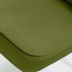 Habitat Alexis Velvet Cocktail Chair - Olive 17 Habitat Alexis Velvet Cocktail Chair - Olive -Home Products Store 1341287 R Z006A