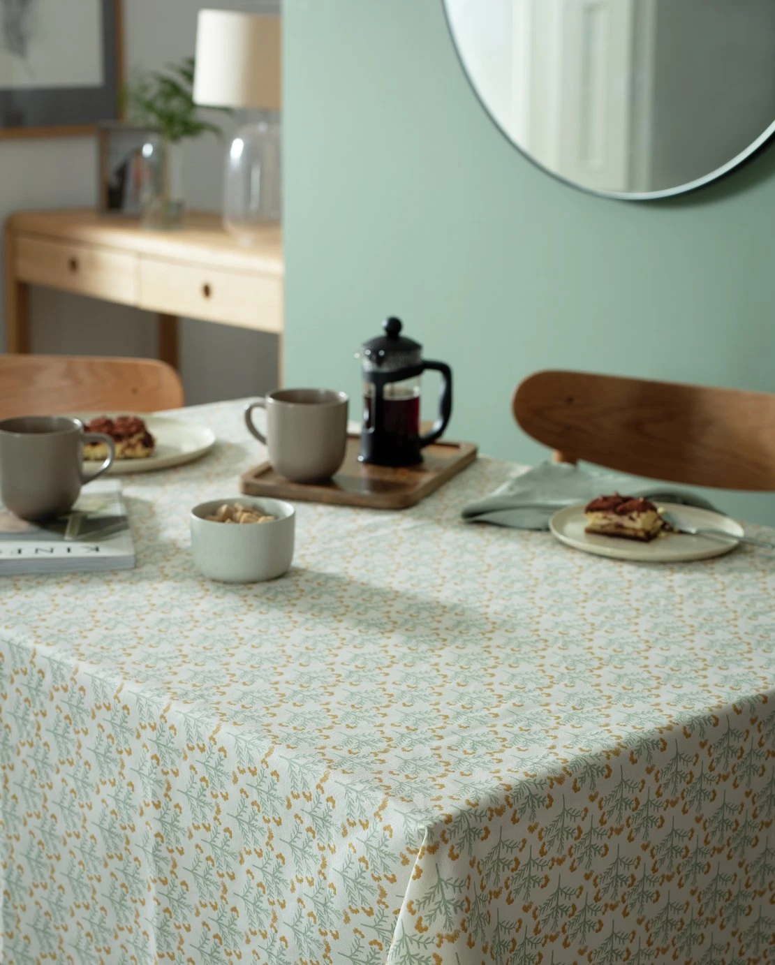 Habitat Country Meadow Wipe Clean Table Cloth - Printed 2 Habitat Country Meadow Wipe Clean Table Cloth - Printed - Image 2