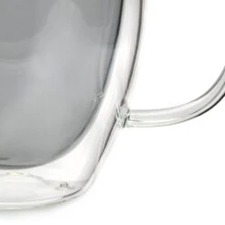Habitat Double Walled Set Of 2 Coffee Cup - Grey -Home Products Store 1357147 R Z003A