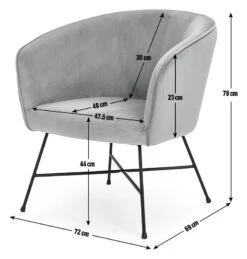 Habitat Jax Metal Accent Chair - Mint Green 12 Habitat Jax Metal Accent Chair - Mint Green -Home Products Store 1403950 R E001