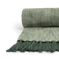 Habitat Recycled Throw - Green - 125x150cm 8 Habitat Recycled Throw - Green - 125x150cm -Home Products Store 1406775 R Z002A