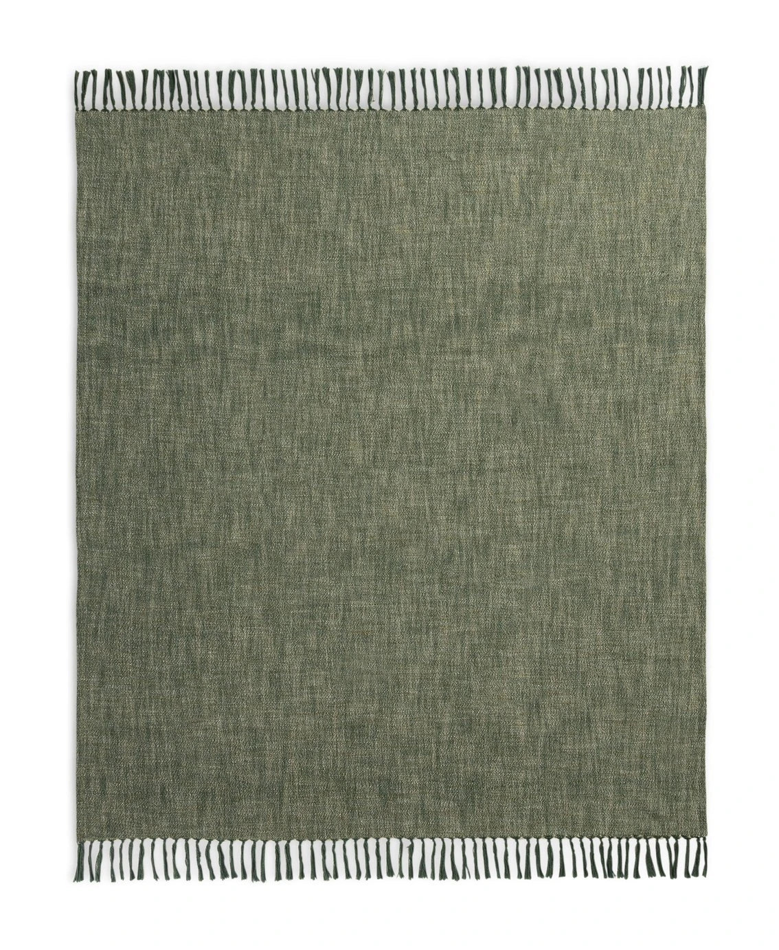Habitat Recycled Throw - Green - 125x150cm 5 Habitat Recycled Throw - Green - 125x150cm - Image 5