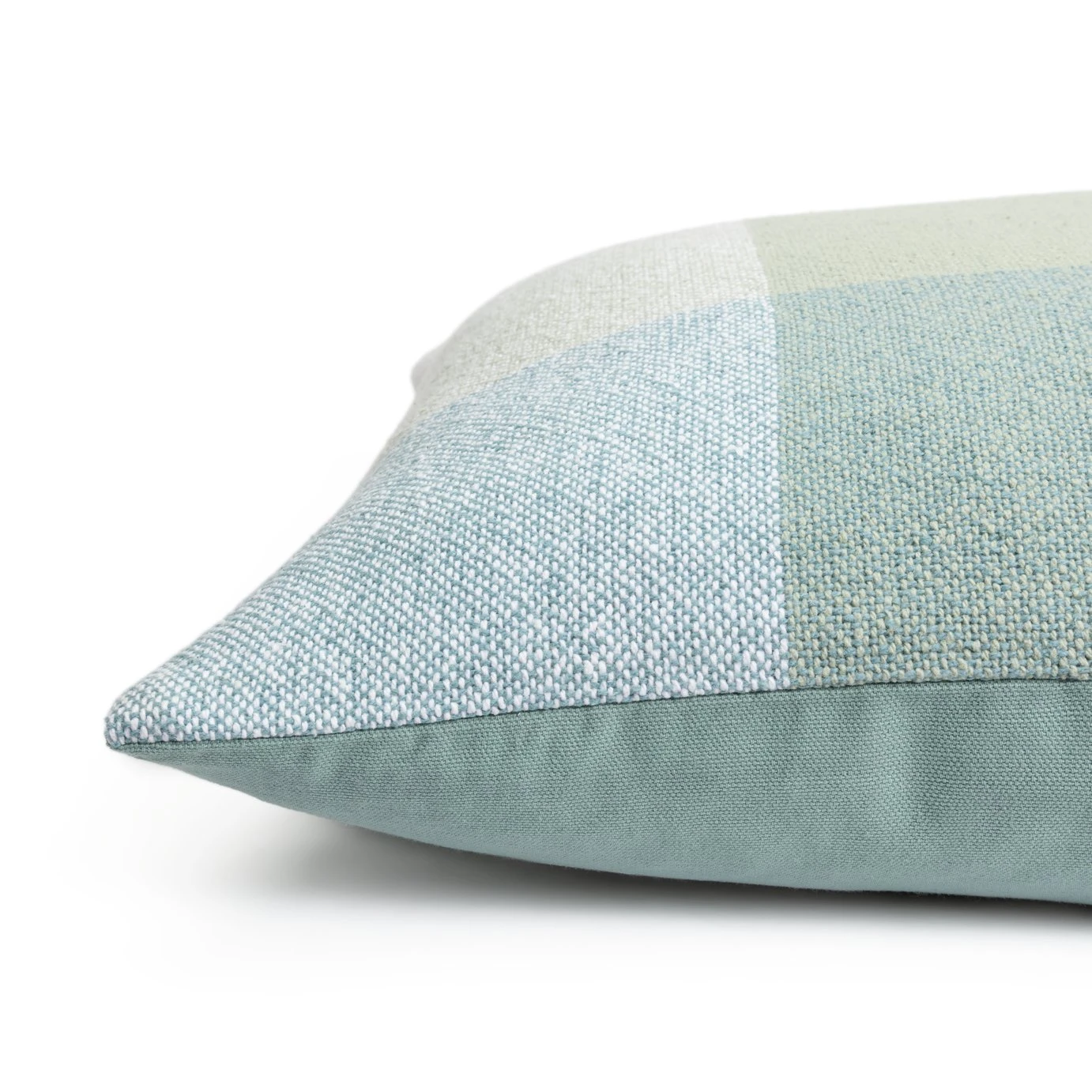 Habitat Gingham Check Cushion - Sage Green - 43x43cm 5 Habitat Gingham Check Cushion - Sage Green - 43x43cm - Image 5