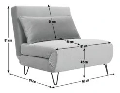 Habitat Roni Single Velvet Chairbed - Mint Green -Home Products Store 1938669 R E001