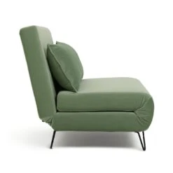 Habitat Roni Single Velvet Chairbed - Mint Green -Home Products Store 1938669 R Z004A