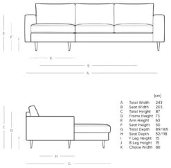 Swoon Evesham Velvet Left Hand Corner Sofa - Silver Grey -Home Products Store 1971114 R E001