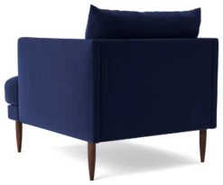 Swoon Kalmar Velvet Armchair - Ink Blue -Home Products Store 1973071 R Z004A