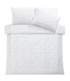 Argos Home Mono Floral Black And White Bedding Set - Single -Home Products Store 1978935 R Z002A