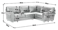 Habitat Salisbury Leather Left Hand Corner Sofa - Tan 11 Habitat Salisbury Leather Left Hand Corner Sofa - Tan -Home Products Store 1995183 R E001