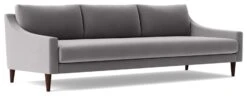 Swoon Turin Velvet 3 Seater Sofa - Silver Grey -Home Products Store 1996106 R Z006A