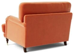 Swoon Charlbury Velvet Cuddle Chair - Burnt Orange 12 Swoon Charlbury Velvet Cuddle Chair - Burnt Orange -Home Products Store 2001722 R Z004A
