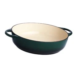 Habitat 4 Litre Cast Iron Casserole Dish - Green 10 Habitat 4 Litre Cast Iron Casserole Dish - Green -Home Products Store 2003342 R Z005A