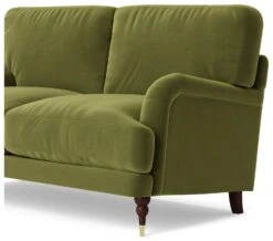 Swoon Charlbury Velvet 2 Seater Sofa - Fern Green -Home Products Store 2005254 R Z004A