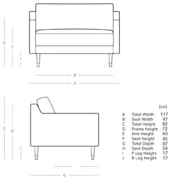 Swoon Rieti Velvet Cuddle Chair - Burnt Orange -Home Products Store 2008684 R E001