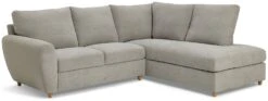 Habitat Ashford Fabric Right Corner Chaise Sofa - Grey