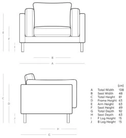 Swoon Munich Velvet Armchair - Fern Green 11 Swoon Munich Velvet Armchair - Fern Green -Home Products Store 2029591 R E001