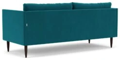 Swoon Luna Velvet 3 Seater Sofa- Kingfisher Blue -Home Products Store 2029728 R Z005A