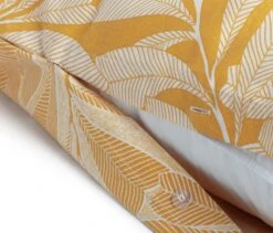 Habitat Cotton Linear Leaf Print Yellow Bedding Set- Single 11 Habitat Cotton Linear Leaf Print Yellow Bedding Set- Single -Home Products Store 2208972 R Z004A