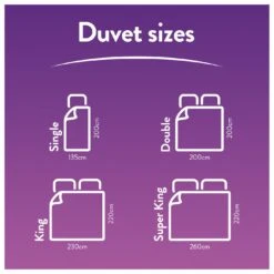 Slumberdown Coverless Comfort 10.5 Tog Duvet - Single -Home Products Store 2254184 R Z009A