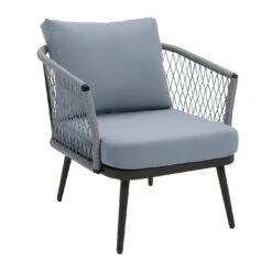 Habitat Somerset 2 Seater Rattan Effect Garden Bistro Set -Home Products Store 2254658 R Z004A