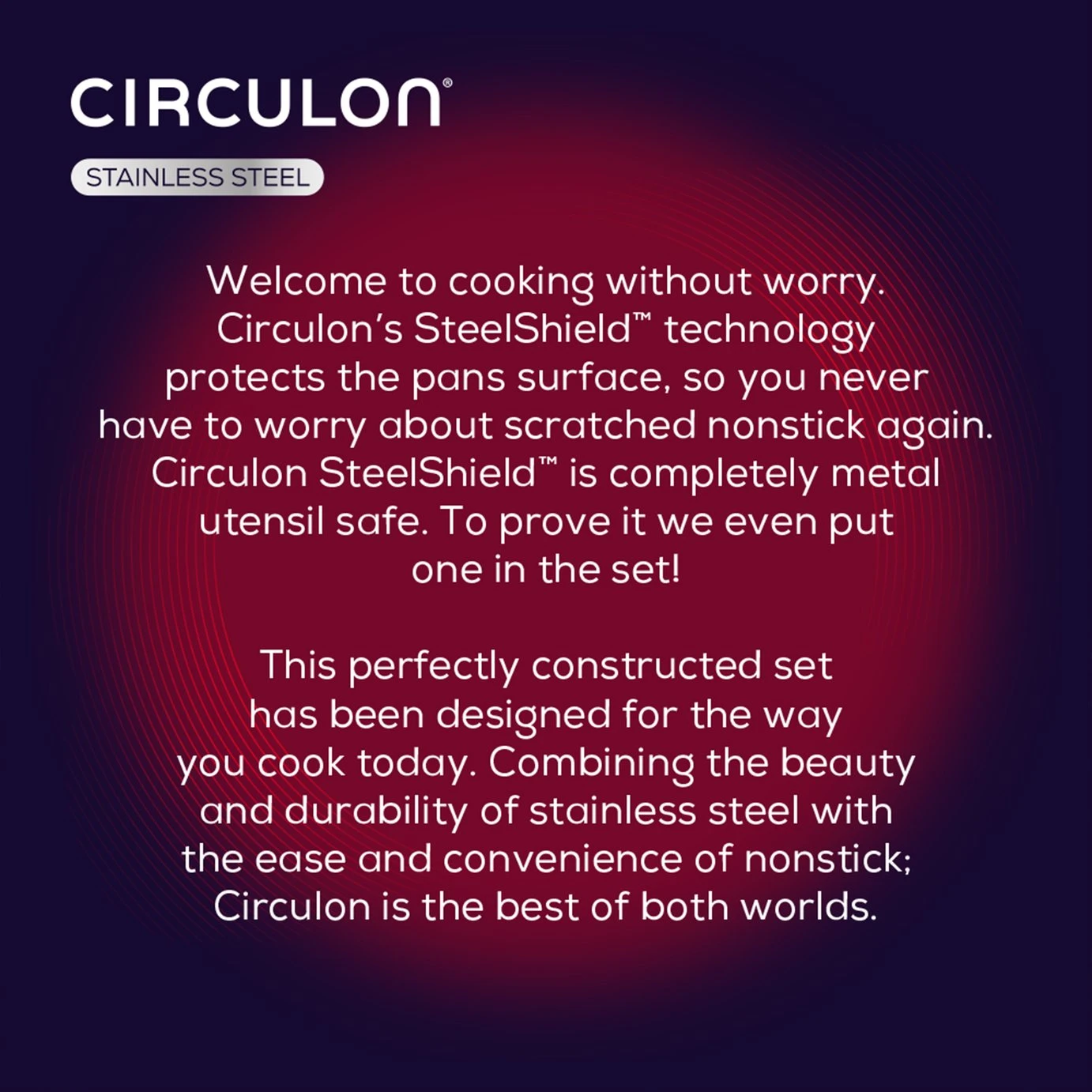 Circulon S Series 24cm Stainless Steel Pan And Spatula 8 Circulon S Series 24cm Stainless Steel Pan And Spatula - Image 8
