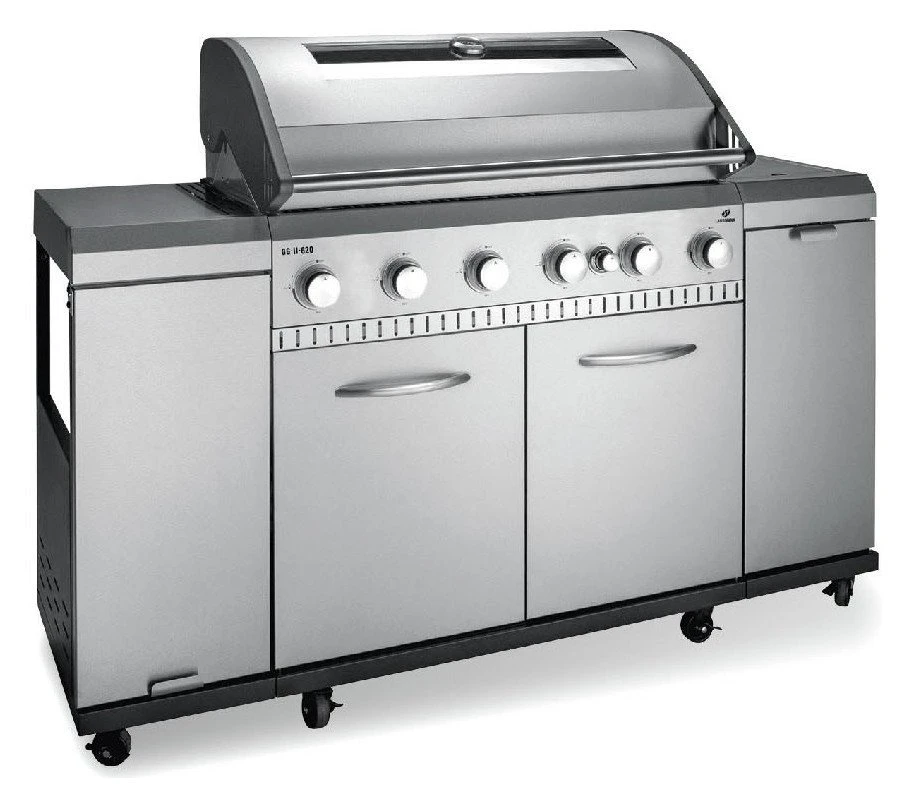 LANDMANN Rexon Cook 6 Burner Gas BBQ With Side Burner 1 LANDMANN Rexon Cook 6 Burner Gas BBQ With Side Burner