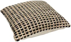 Habitat Jute Mono Check Cushion - Natural - 43X43cm 6 Habitat Jute Mono Check Cushion - Natural - 43X43cm -Home Products Store 2842596 R Z003A