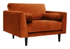 Habitat Jacob Fabric Cuddle Chair - Orange -Home Products Store 2910129 R Z004A