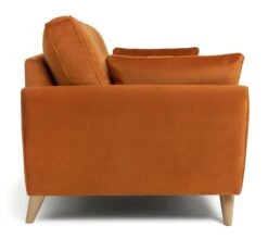 Habitat Isla 3 Seater Velvet Sofa - Orange -Home Products Store 2991629 R Z004A