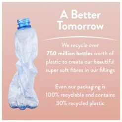 Slumberdown Silk Touch 10.5 Tog Duvet - Single -Home Products Store 3038701 R Z013A